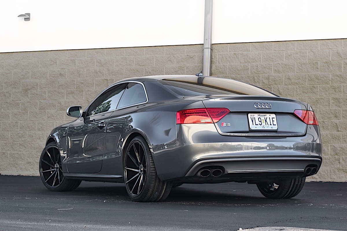 Audi S5 with Vossen Forged CVT